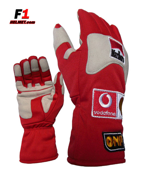 michael schumacher handschuhe Michael Schumacher 2006 Replica racing gloves / Ferrari