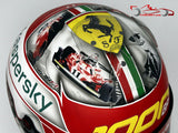 Charles Leclerc 2020 Tuscan GP Ferrari 1000GP Helmet