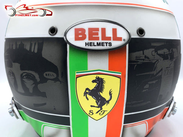First F1 Win Spa 2019 1/2 Helmet Charles Leclerc Ferrari F1 First F1 Win Spa 2019 1/2 Helmet Charles Leclerc Ferrari F1