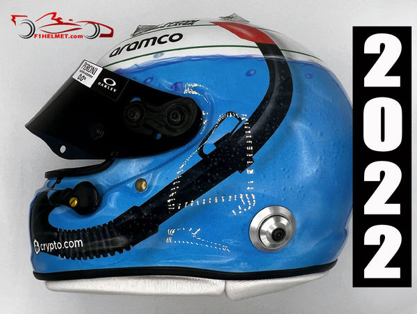 Sebastian Vettel 2022 Helmet / Miami GP