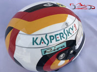 Sebastian Vettel 2018 Hockenheim GP Helmet / Ferrari F1 - www.F1Helmet.com