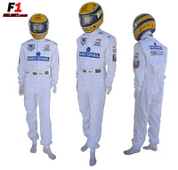 Ayrton Senna 1993 Replica racing suit / Masters Paris Bercy - www.F1Helmet.com