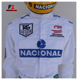 Ayrton Senna 1993 Replica racing suit / Masters Paris Bercy - www.F1Helmet.com