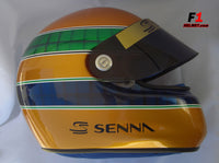 Ayrton Senna Special Edition Helmet / 50 Years - www.F1Helmet.com