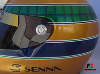 Ayrton Senna Special Edition Helmet / 50 Years - www.F1Helmet.com
