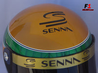 Ayrton Senna Special Edition Helmet / 50 Years - www.F1Helmet.com