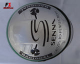 Ayrton Senna Platinum Edition Helmet / 10 Years - www.F1Helmet.com
