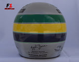 Ayrton Senna Platinum Edition Helmet / 10 Years - www.F1Helmet.com