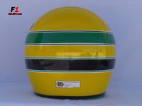 Ayrton Senna 1990 Replica RHEOS Helmet / Mc Laren F1 - www.F1Helmet.com