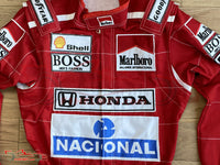Ayrton Senna 1991 Replica racing suit / Mc Laren F1