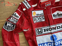 Ayrton Senna 1991 Replica racing suit / Mc Laren F1