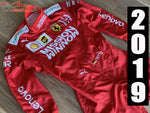 Vettel 2019 Mission Winnow Replica racing suit / Ferrari F1 - www.F1Helmet.com