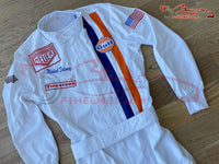 Michael Delaney / Steve McQueen 1971 "LeMans" MOVIE Racing Suit