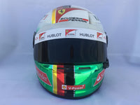 Sebastian Vettel 2016 HOCKENHEIM Helmet / Ferrari F1 - www.F1Helmet.com