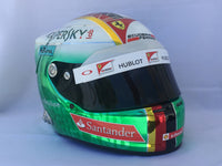 Sebastian Vettel 2016 HOCKENHEIM Helmet / Ferrari F1 - www.F1Helmet.com