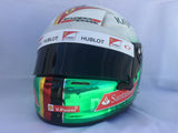 Sebastian Vettel 2016 HOCKENHEIM Helmet / Ferrari F1 - www.F1Helmet.com