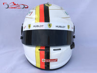 Sebastian Vettel 2018 ll Replica Helmet / Ferrari F1 - www.F1Helmet.com
