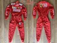Vettel 2019 Mission Winnow Replica racing suit / Ferrari F1 - www.F1Helmet.com
