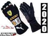 Sebastian Vettel 2020 Racing Gloves / Ferrari 1000GP