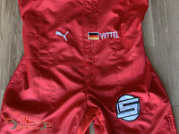 Vettel 2019 Mission Winnow Replica racing suit / Ferrari F1 - www.F1Helmet.com