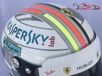 Sebastian Vettel 2018 MONZA GP Replica Helmet / Ferrari F1 - www.F1Helmet.com