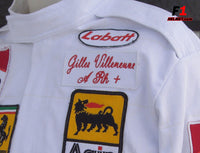 Gilles Villeneuve 1980 Replica racing suit / Team Ferrari