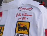 Gilles Villeneuve 1980 Replica racing suit / Team Ferrari