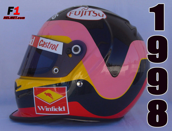 Jaques Villeneuve 1998 Replica Helmet / Williams F1 - www.F1Helmet.com