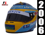 Fernando Alonso 2006 Replica Helmet / Renault F1 - www.F1Helmet.com