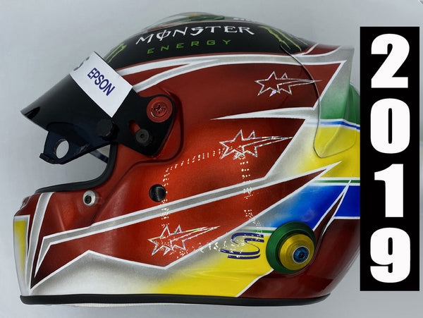 Lewis Hamilton 2019 Brazil GP Replica Helmet / Team AMG