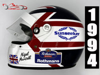 Nigel Mansell 1994 Replica Helmet / Team Williams