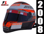 Kimi Raikkonen 2008 Replica Helmet / Ferrari F1 - www.F1Helmet.com
