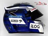 Kimi Raikkonen 2021 Abu Dahbi "Last Race" Helmet / Team Alfa Romeo