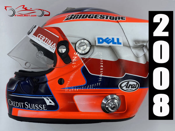 Robert Kubica 2008 Replica Helmet / BMW F1