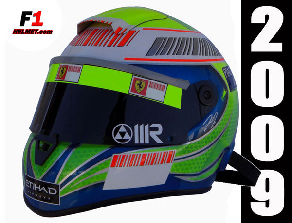 Felipe Massa 2009 Replica Helmet / Ferrari F1 - www.F1Helmet.com