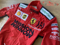 Leclerc 2020 Mission Winnow Replica racing suit / Team Ferrari