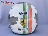 Sebastian Vettel 2018 MONZA GP Replica Helmet / Ferrari F1 - www.F1Helmet.com