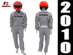 Michael Schumacher 2010  Replica racing suit / Mercedes Benz F1 - www.F1Helmet.com