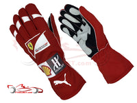 Kimi Raikkonen 2016 Replica Racing Gloves / Team Ferrari