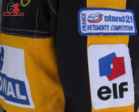 Ayrton Senna 1985 Replica racing suit / Lotus F1 - www.F1Helmet.com